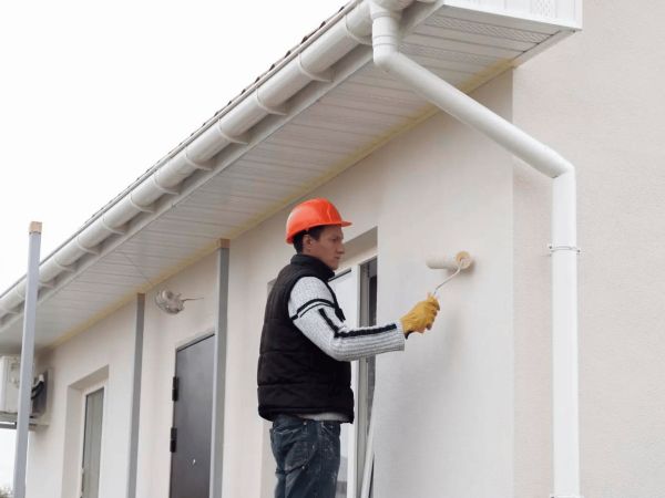 Peinture d'extérieur par nos équipes.